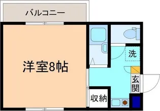 1Kの間取り画像