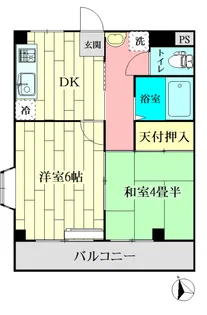 エクセレントサカタ【2階】の間取り