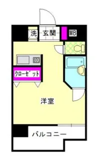 ルネス・ロワール東公園【9階】の間取り