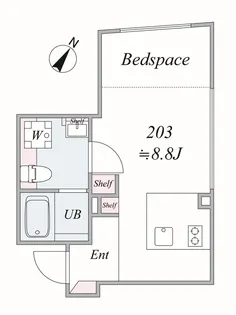 trias367【2階】の間取り
