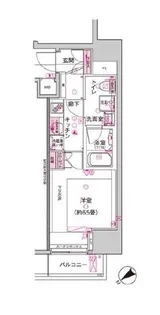 DUARES愛宕虎ノ門【2階】の間取り