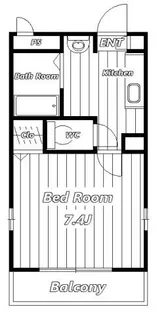 リブリ・幕張グランドリーフ【2階】の間取り