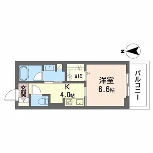 シャーメゾン大垣郭町【4階】の間取り
