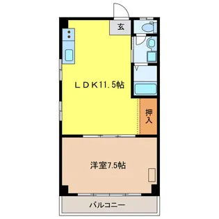 GRANZ【1階】の間取り