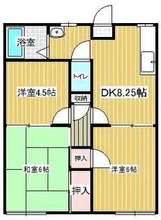 コーポセンチュリー【2階】の間取り