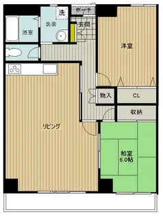 フェアネス西船【2階】の間取り
