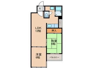 R2フラット久保【3階】の間取り