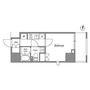 東京都品川区上大崎3【マンション】の間取り