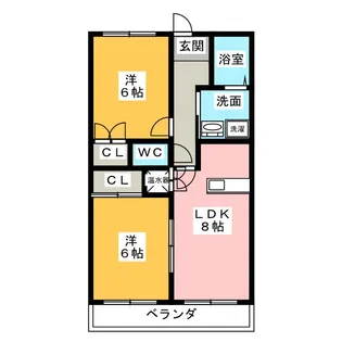 パストラル・アイ【3階】の間取り