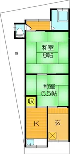 大阪府守口市東町2【一戸建】の間取り