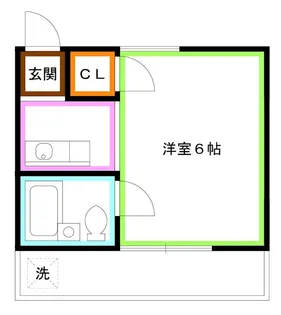 東京都武蔵野市吉祥寺東町3【アパート】の間取り