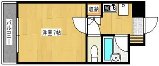 ドミ・エスポワール久留米III【5階】の間取り