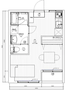 サンライフサクラ【2階】の間取り