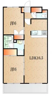 山口県下関市秋根本町1【マンション】の間取り