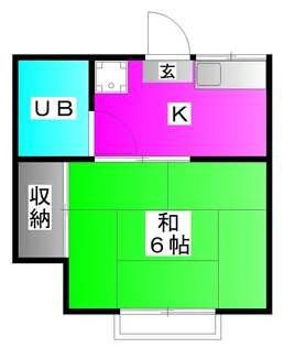 タマハイツ【2階】の間取り