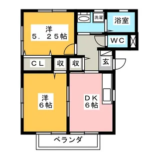 K&Mハウス【2階】の間取り