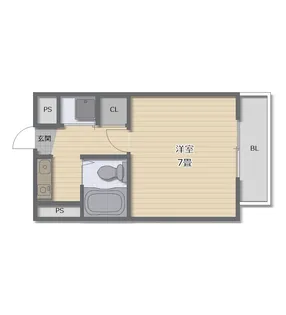 MAXビルディング【4階】の間取り