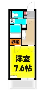 ルナルミエール越谷【2階】の間取り