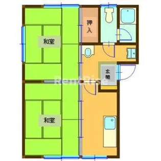 千丸マンション【1階】の間取り