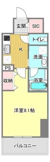 Central S 砂山町【9階】の間取り