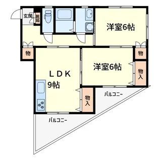 シマダコーポレーション【2階】の間取り
