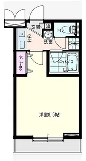 カーサコリーナ山手【2階】の間取り