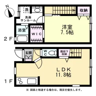 studio AZUL Bの間取り