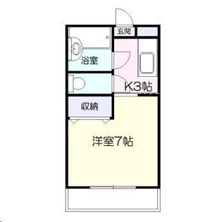 加納ビル A棟【1階】の間取り