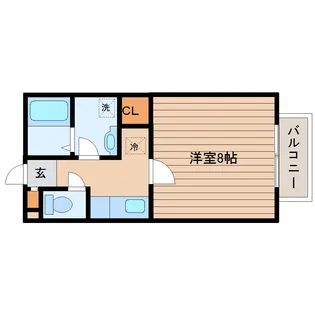 アルテミス【1階】の間取り