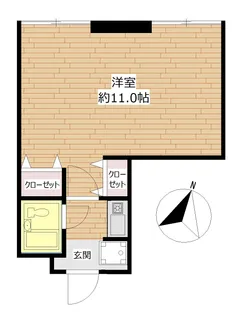 ライオンズマンション大前西横浜【1階】の間取り