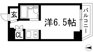 シェルプール弐番館【3階】の間取り