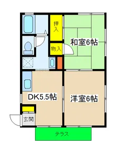フィーアステージ【1階】の間取り