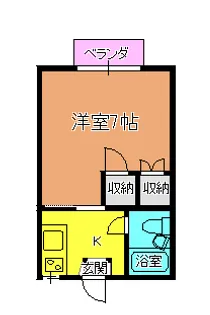 フィールドクラブII【2階】の間取り