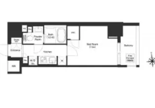 コンフォリア秋葉原ノース【3階】の間取り