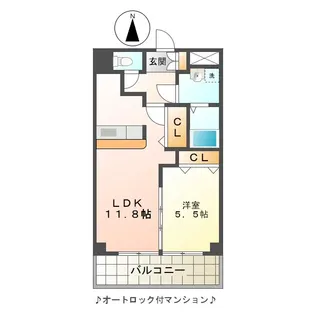 メゾン・ド・ルミエール【3階】の間取り