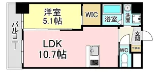 VERDE TOBATA【2階】の間取り