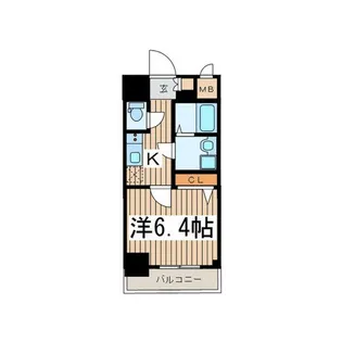 エスリード名古屋STATION WEST【6階】の間取り