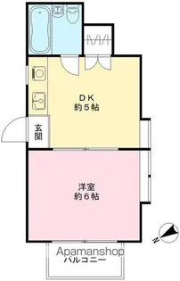 メゾンセリジェ【1階】の間取り
