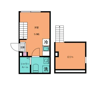 テラス金町【1階】の間取り