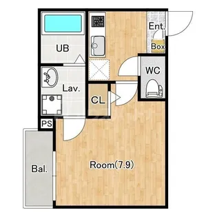 埼玉県さいたま市北区本郷町【アパート】の間取り
