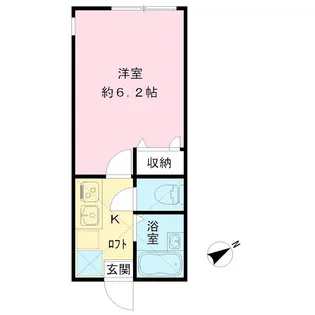 古川コーポラス【2階】の間取り