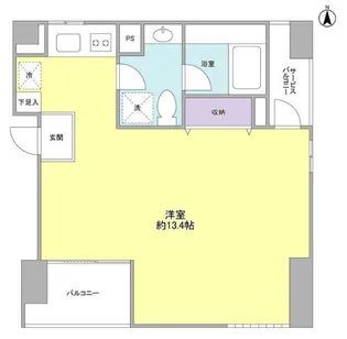 セディア恵比寿【2階】の間取り