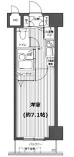 ガラ・ステージ麻布十番【11階】の間取り