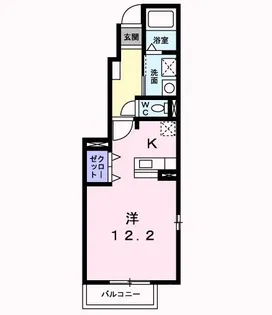 グラツィオーソ【1階】の間取り