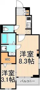 MSC Garden【1階】の間取り