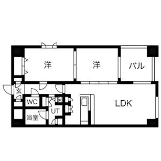 グランデージ泉【5階】の間取り