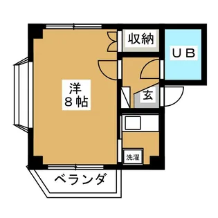 東京都品川区荏原7【マンション】の間取り