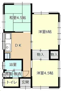 千葉県君津市内箕輪1【一戸建】の間取り