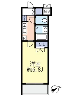 ステージファースト高輪【3階】の間取り