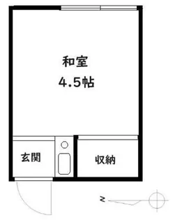 原口荘【2階】の間取り